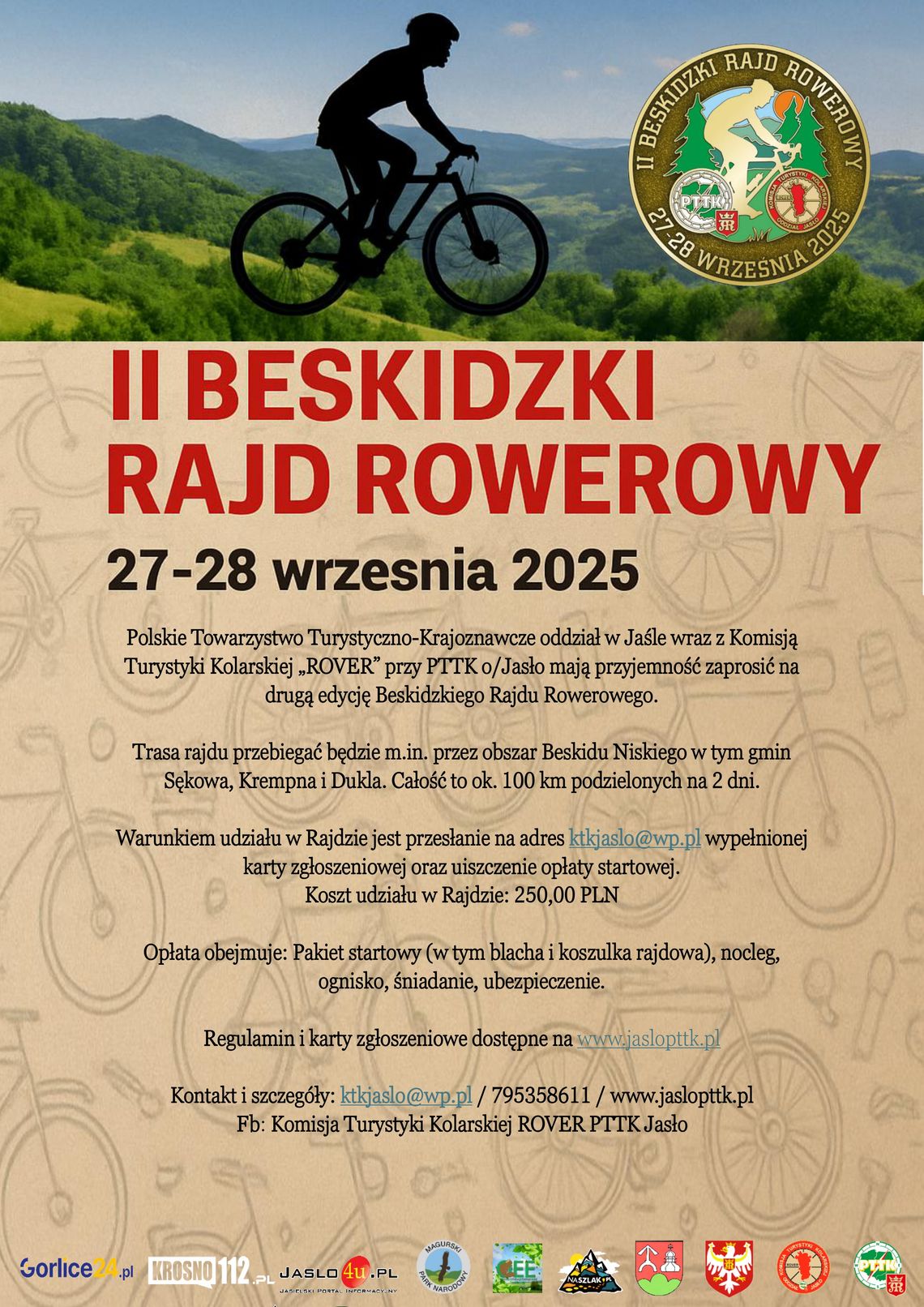 II Beskidzki Rajd Rowerowy