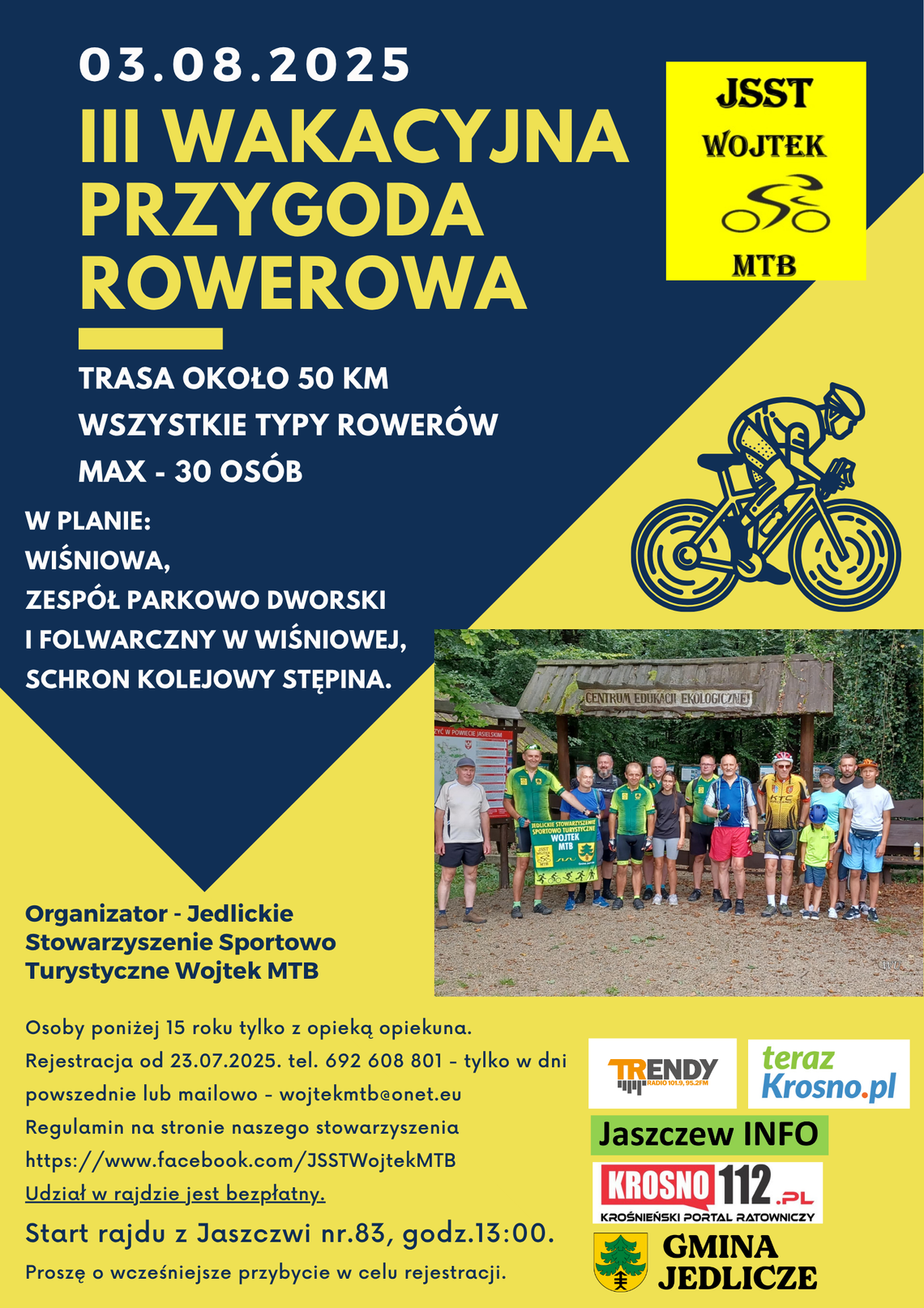 III Wakacyjna Przygoda Rowerowa III Wakacyjna Przygoda Rowerowa