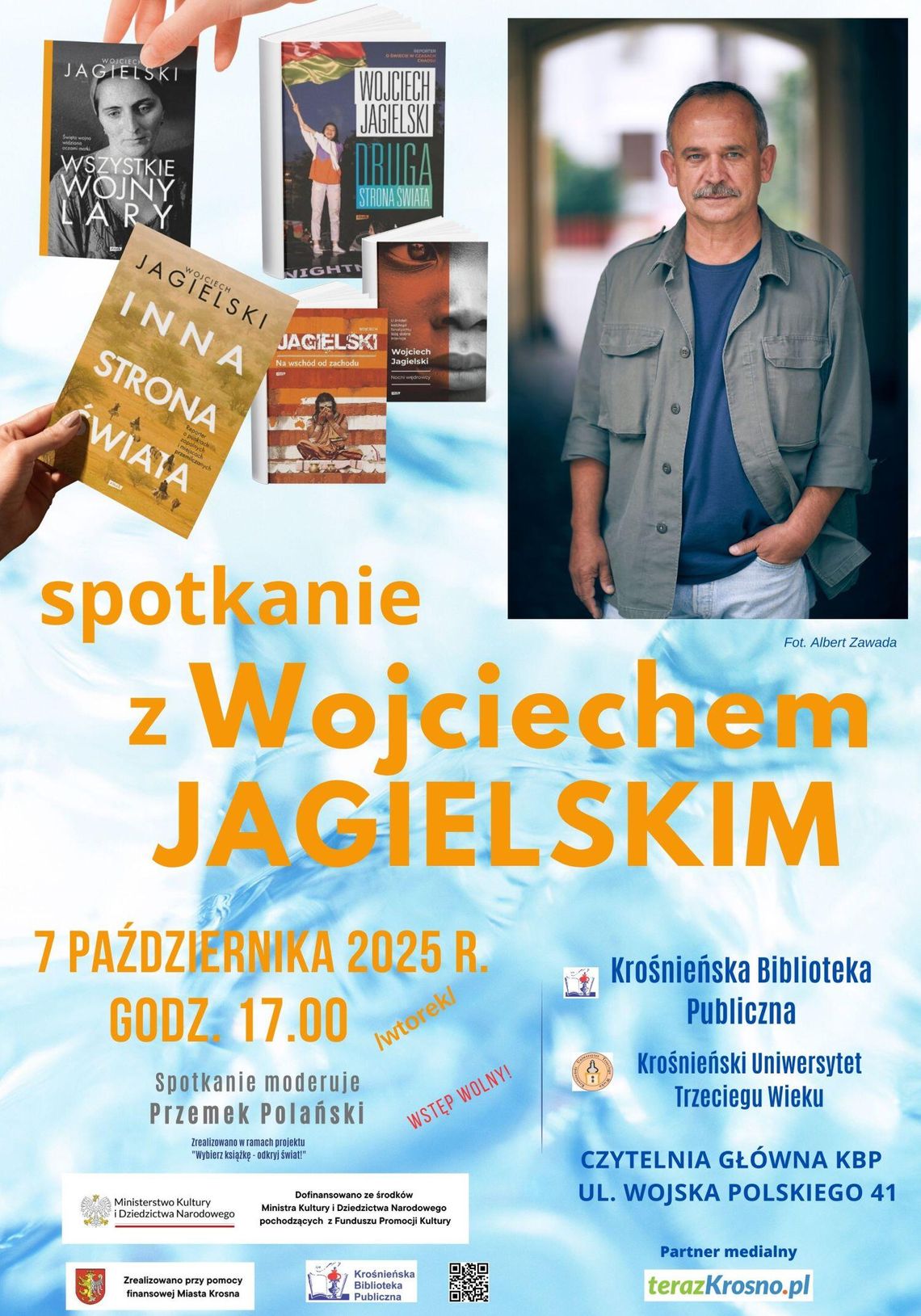 Inne strony świata… – zapraszamy na spotkanie z Wojciechem Jagielskim!