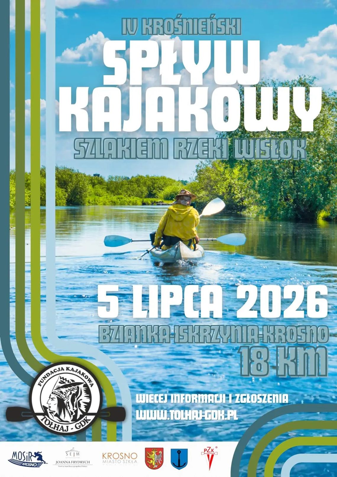 IV Krośnieński Spływ Kajakowy Szlakiem Rzeki Wisłok