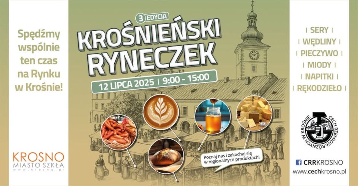 Jarmark produktów regionalnych i tradycyjnych – Krośnieński Ryneczek Jarmark produktów regionalnych i tradycyjnych – Krośnieński Ryneczek