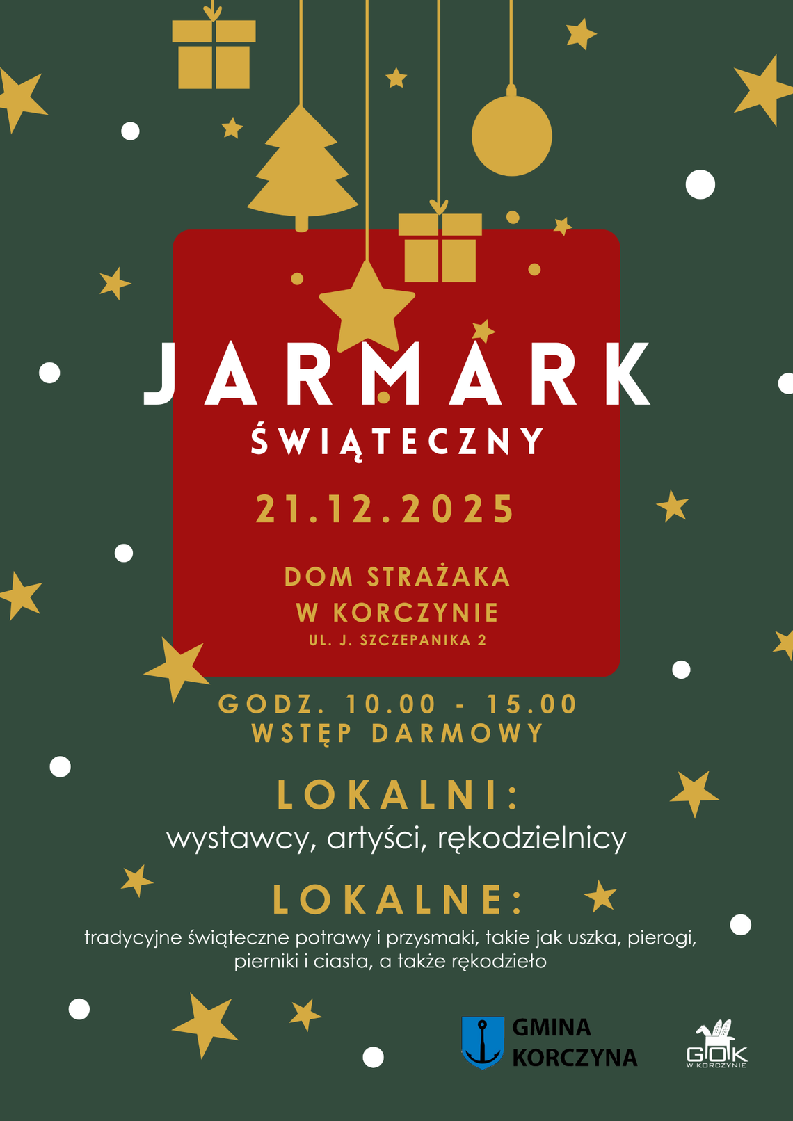 Jarmark Świąteczny w Korczynie