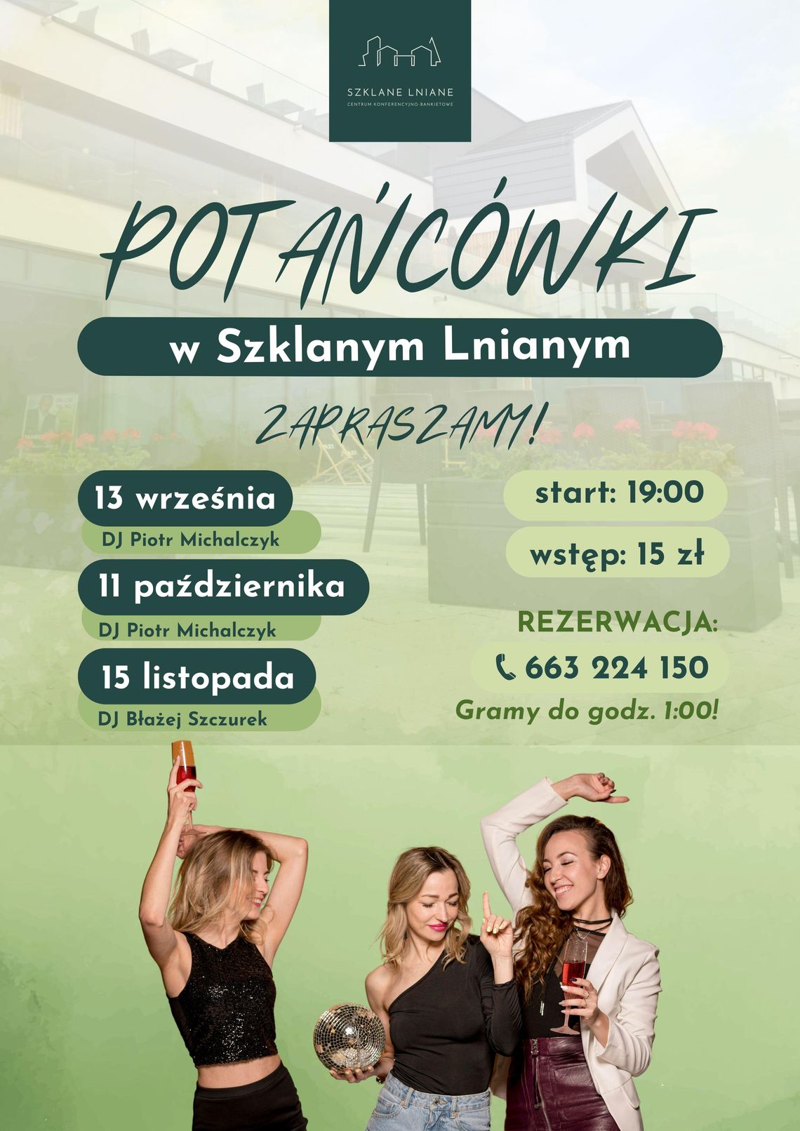 Jesienna potańcówka w Szklanym Lnianym Jesienna potańcówka w Szklanym Lnianym