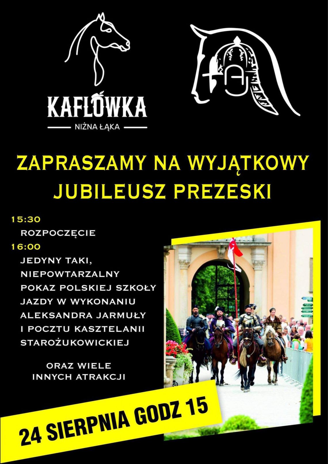 Jubileusz Prezeski w Stajni Kaflówka Jubileusz Prezeski w Stajni Kaflówka