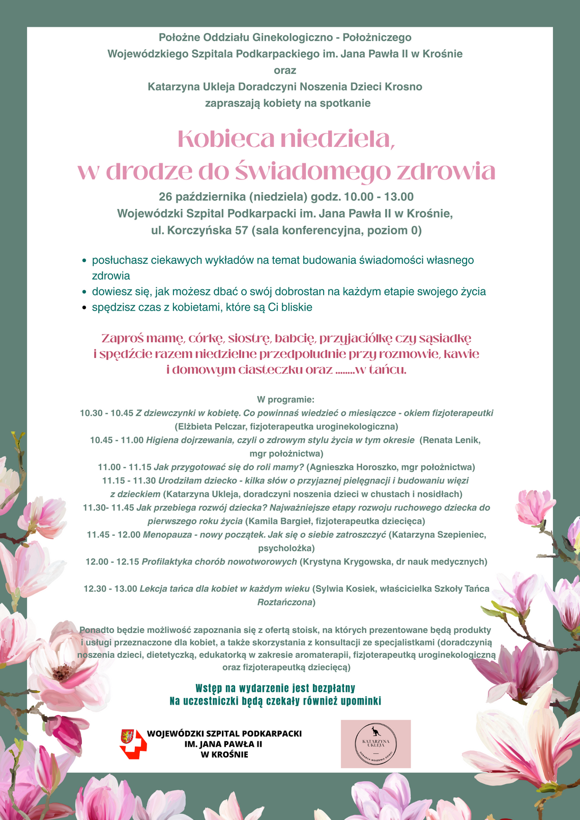 Kobieca niedziela, w drodze do świadomego zdrowia