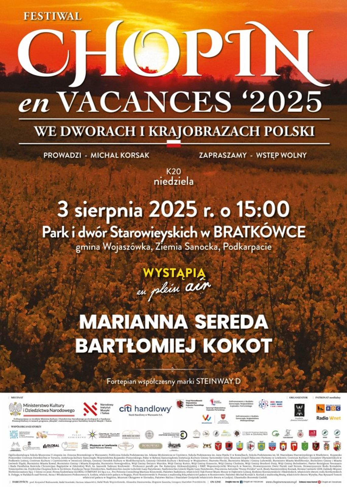 Koncert Chopinowski w Bratkówce
