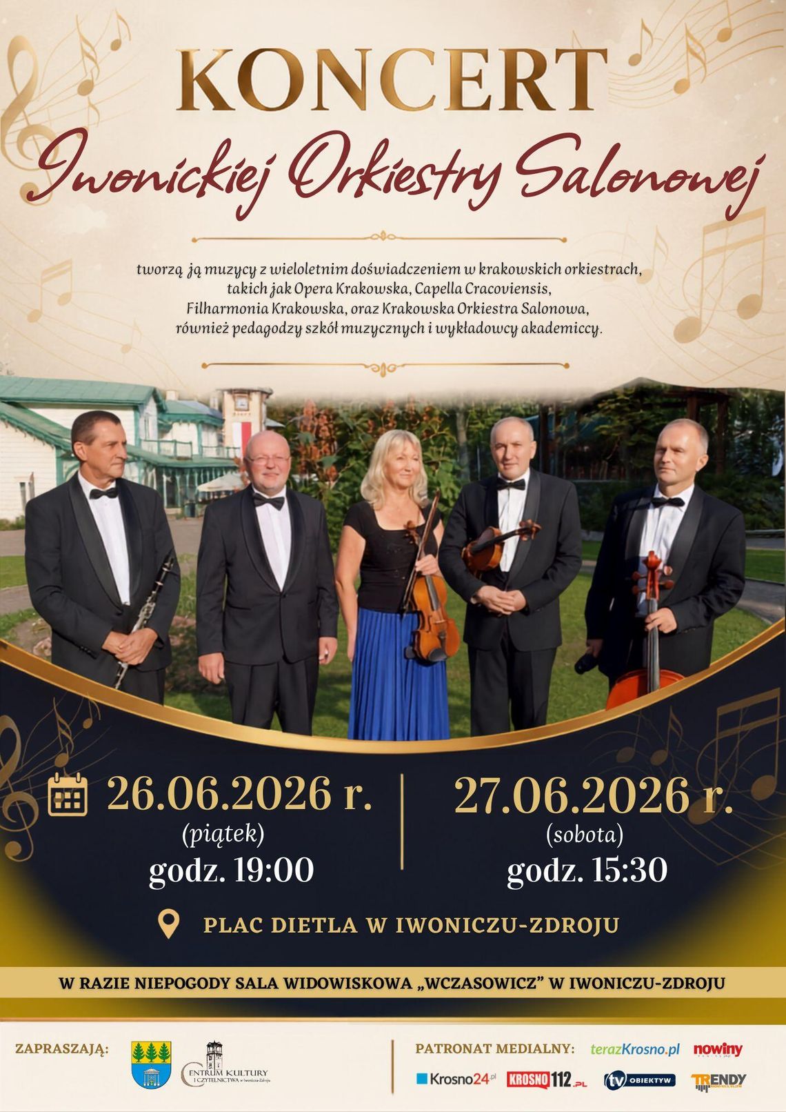 Koncert Iwonickiej Orkiestry Salonowej Koncert Iwonickiej Orkiestry Salonowej