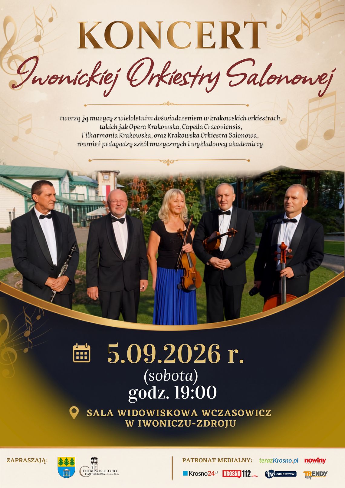 Koncert Iwonickiej Orkiestry Salonowej