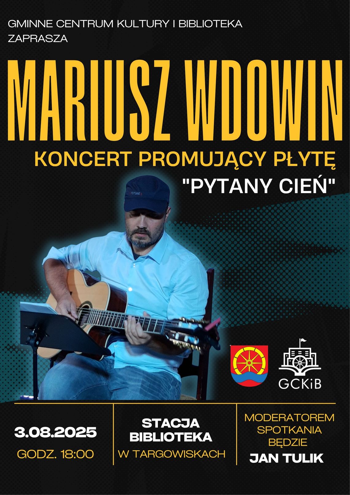 Koncert Mariusza Wdowina promujący płytę "Pytany cień" Koncert Mariusza Wdowina promujący płytę "Pytany cień"