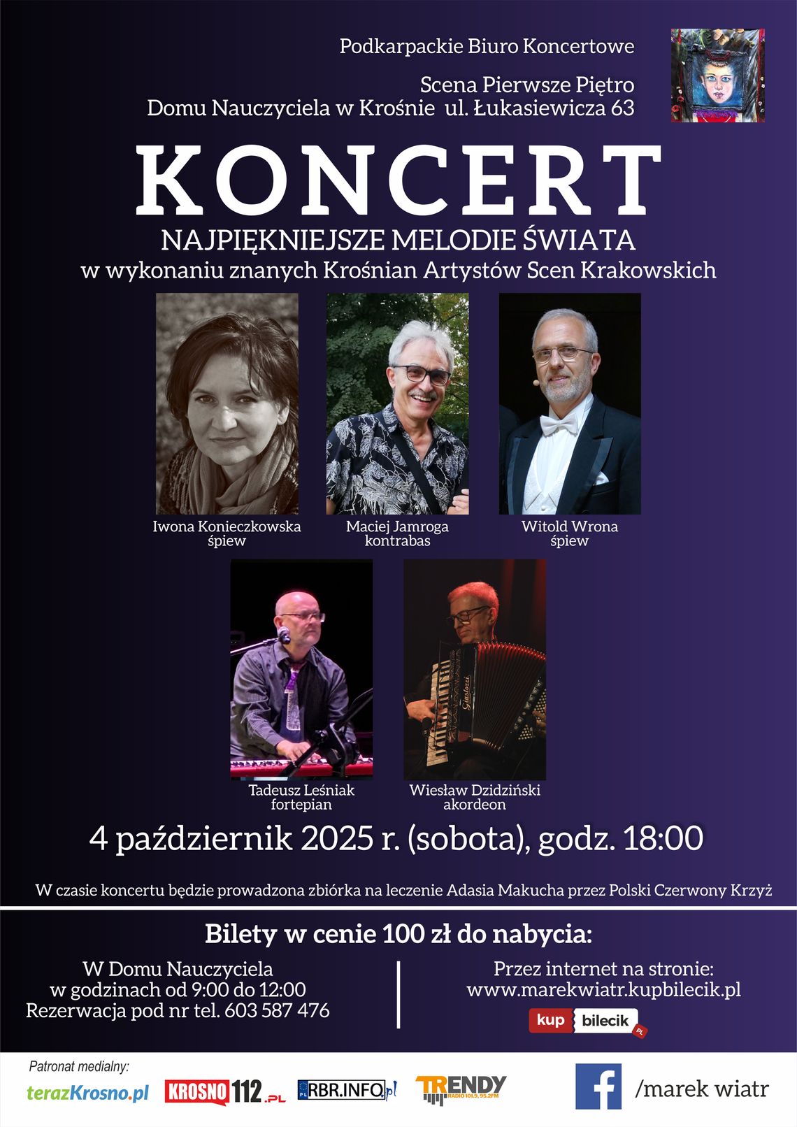 Koncert Najpiękniejsze Melodie Świata Plakat koncertu Najpiękniejsze Melodie Świata