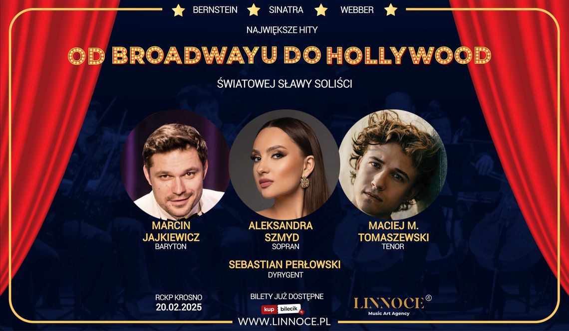 Koncert „Największe hity od Broadwayu do Hollywood”