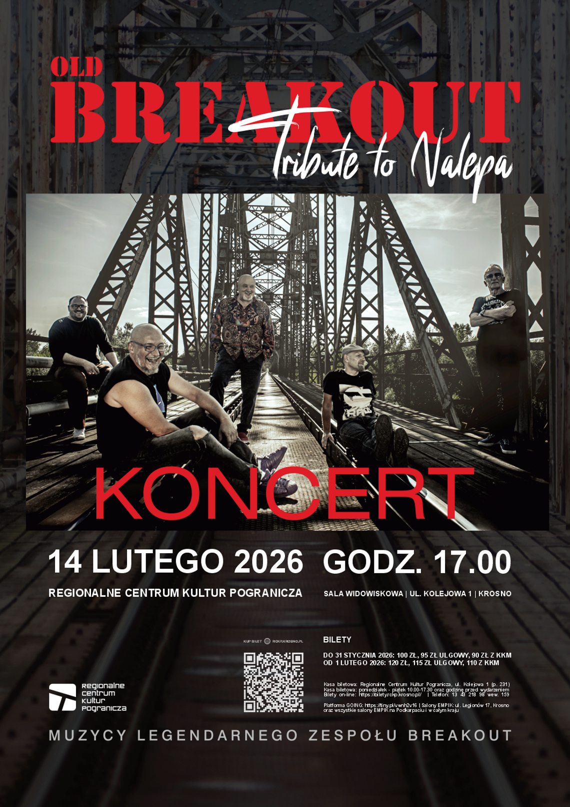 Koncert Old Breakout w Krośnie