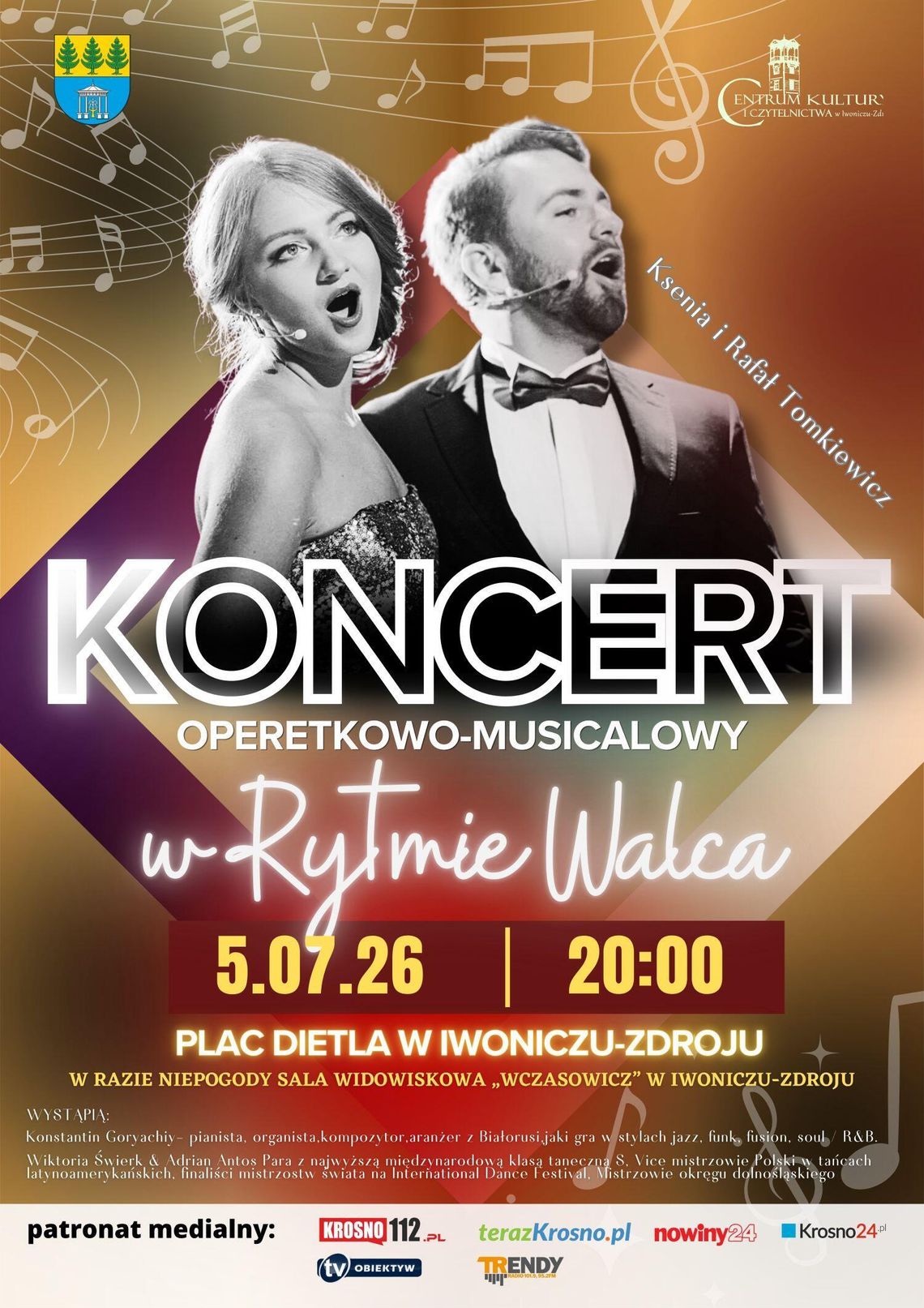Koncert Operetkowo-Musicalowy w Rytmie Walca