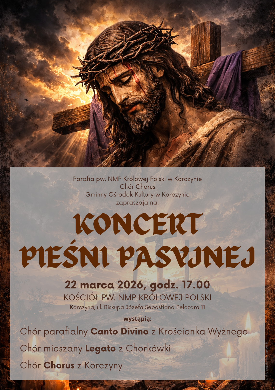 Koncert Pieśni Pasyjnej w Korczynie