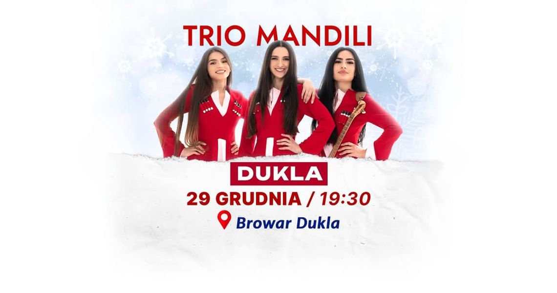 Koncert Trio Mandili w Dukli