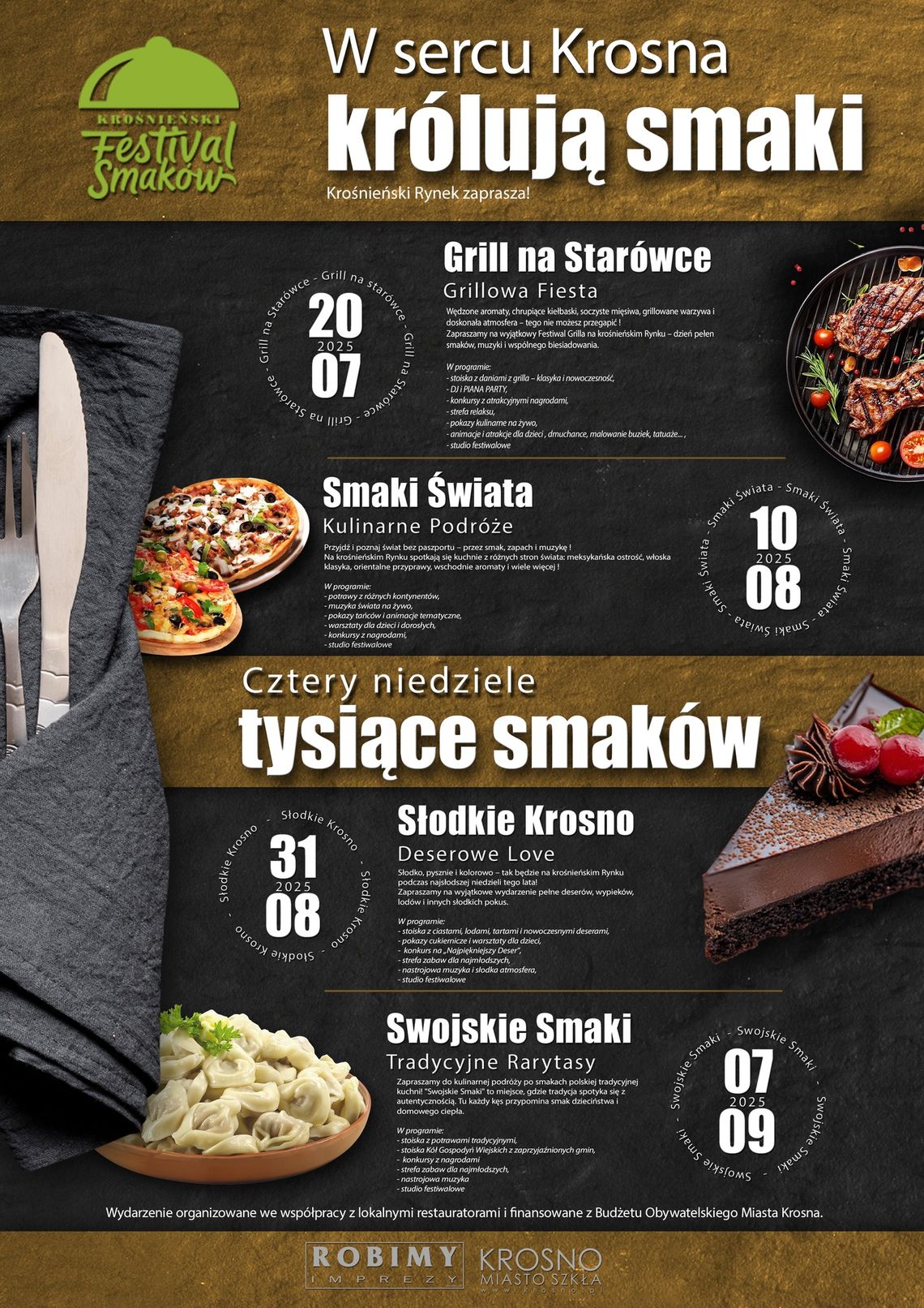 Krośnieński Festiwal Smaków - Swojskie Smaki Krośnieński Festiwal Smaków - Swojskie Smaki