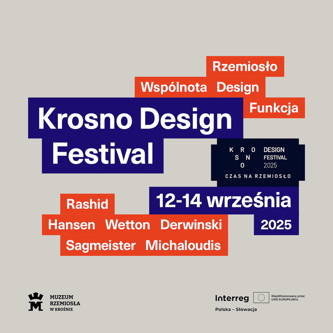 Krosno Design Festival 2025 – Czas na rzemiosło [PROGRAM]