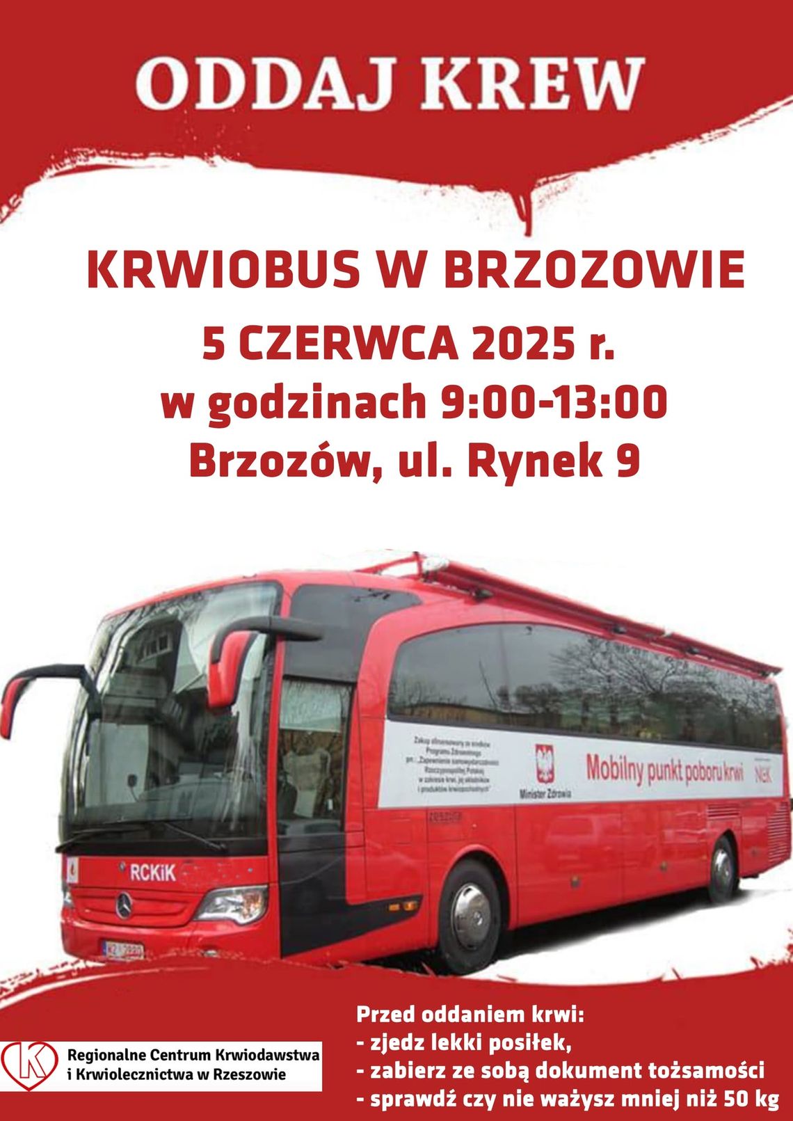 Krwiobus w Brzozowie Krwiobus w Brzozowie