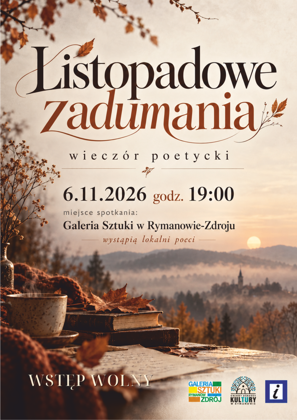 Listopadowe Zadumania w Rymanowie-Zdroju