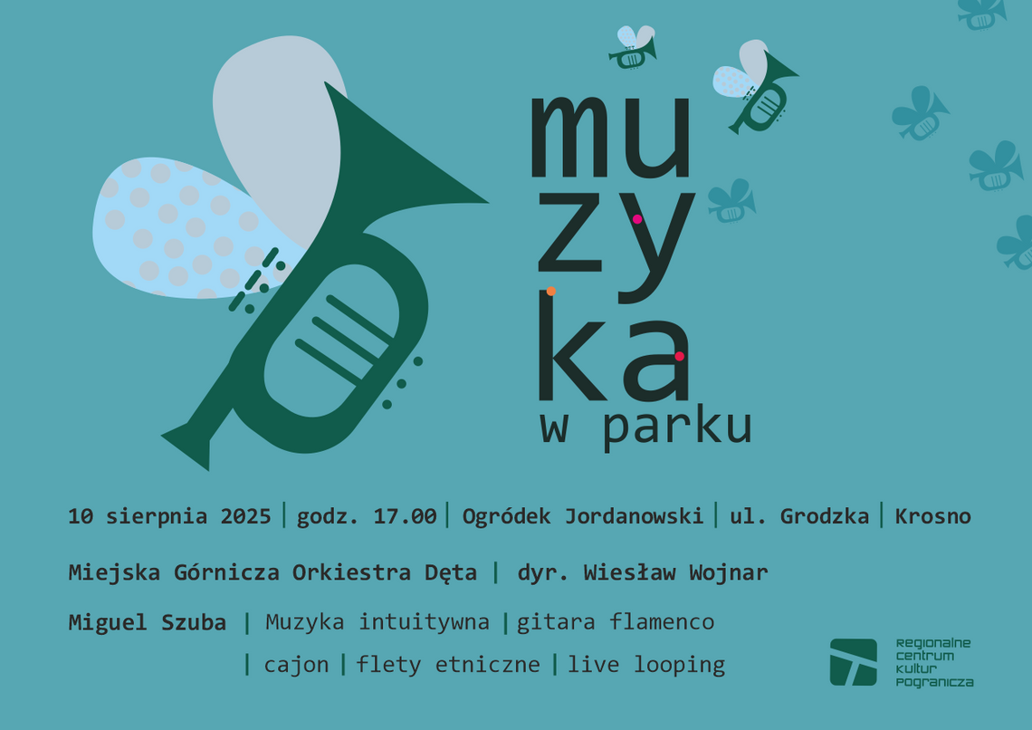 Muzyka w parku - koncert Orkiestry Dętej