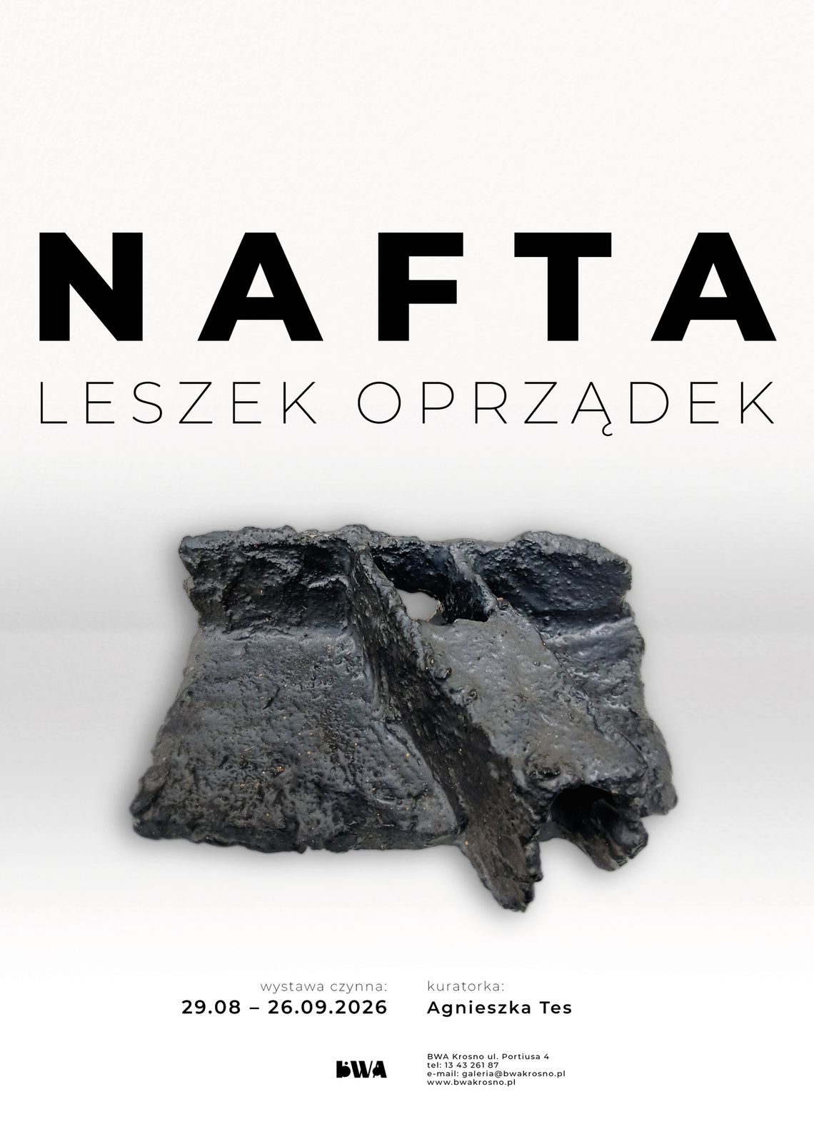 "Nafta" Leszka Oprządka - wernisaż w BWA Krosno "Nafta" Leszka Oprządka - wernisaż w BWA Krosno