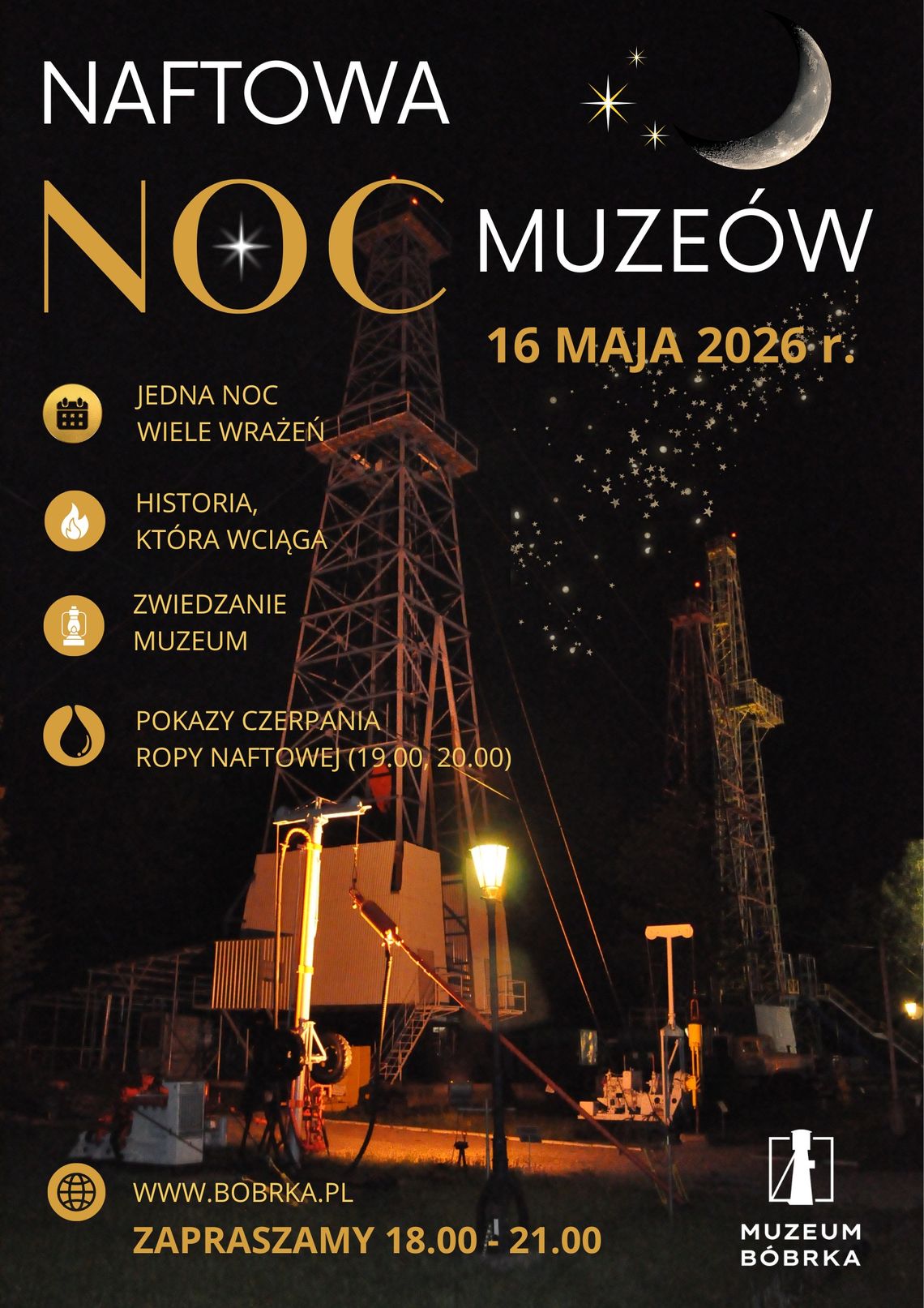 Naftowa Noc Muzeów w Bóbrce