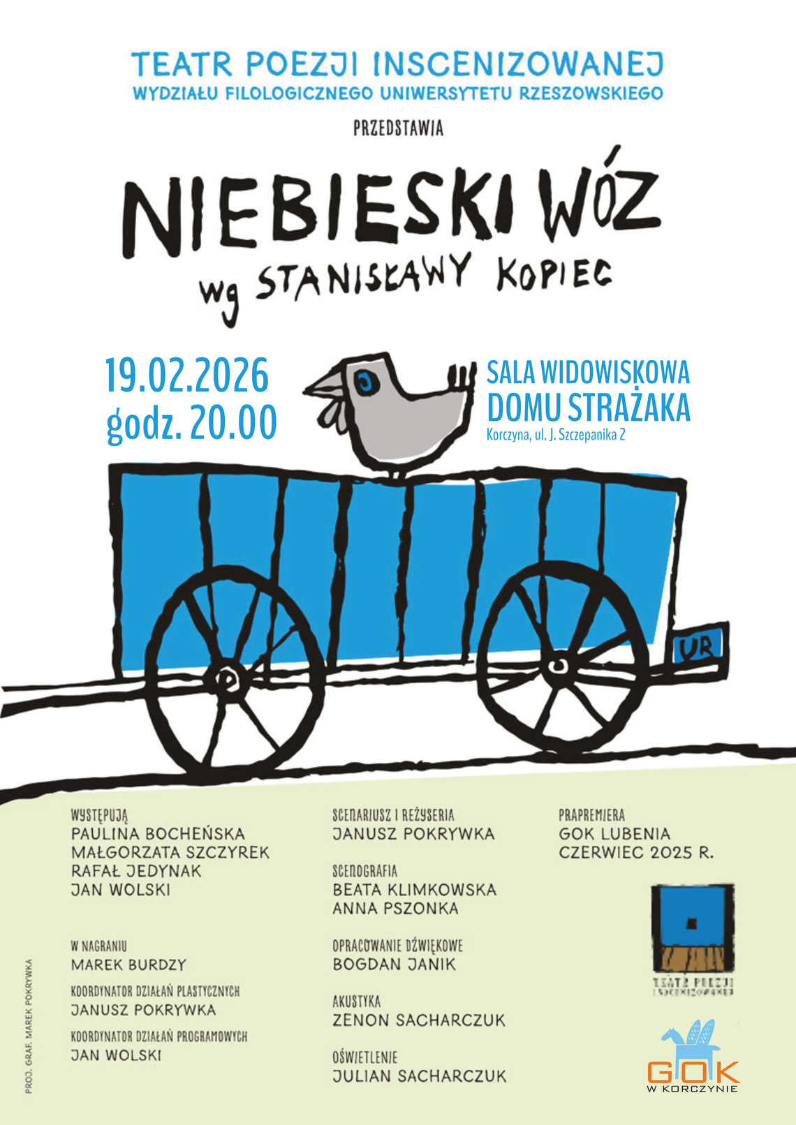 „Niebieski wóz” – poetycki wieczór w Korczynie