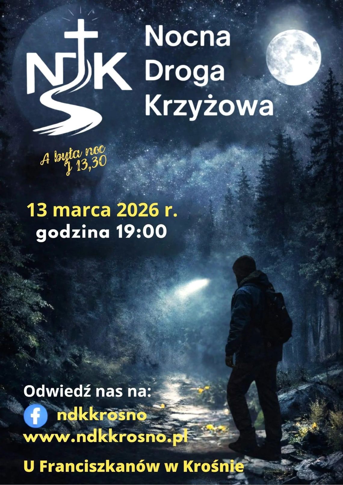Nocna Droga Krzyżowa u Franciszkanów w Krośnie Nocna Droga Krzyżowa u Franciszkanów w Krośnie