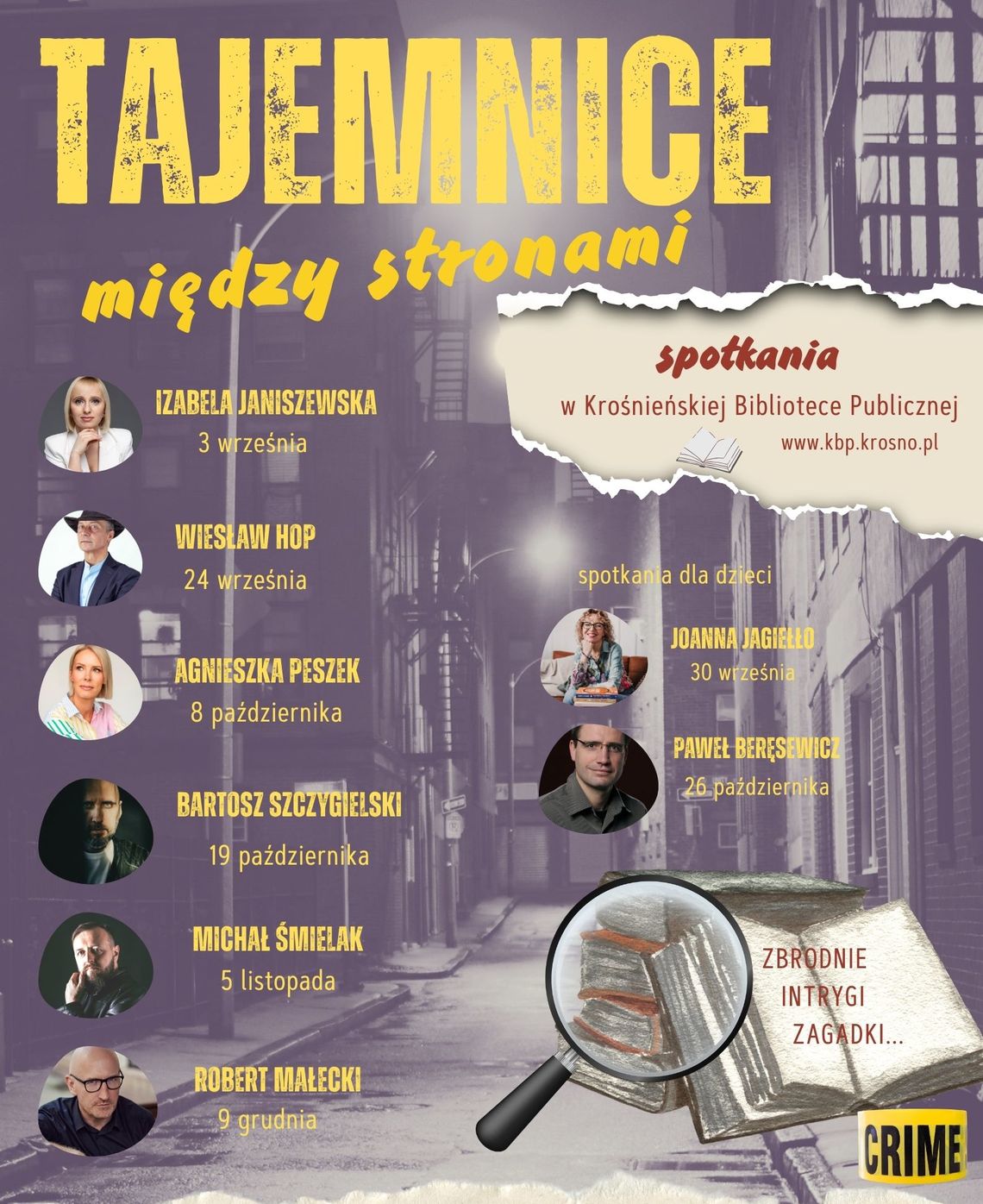 Nowy projekt krośnieńskiej biblioteki - "Tajemnice między stronami"