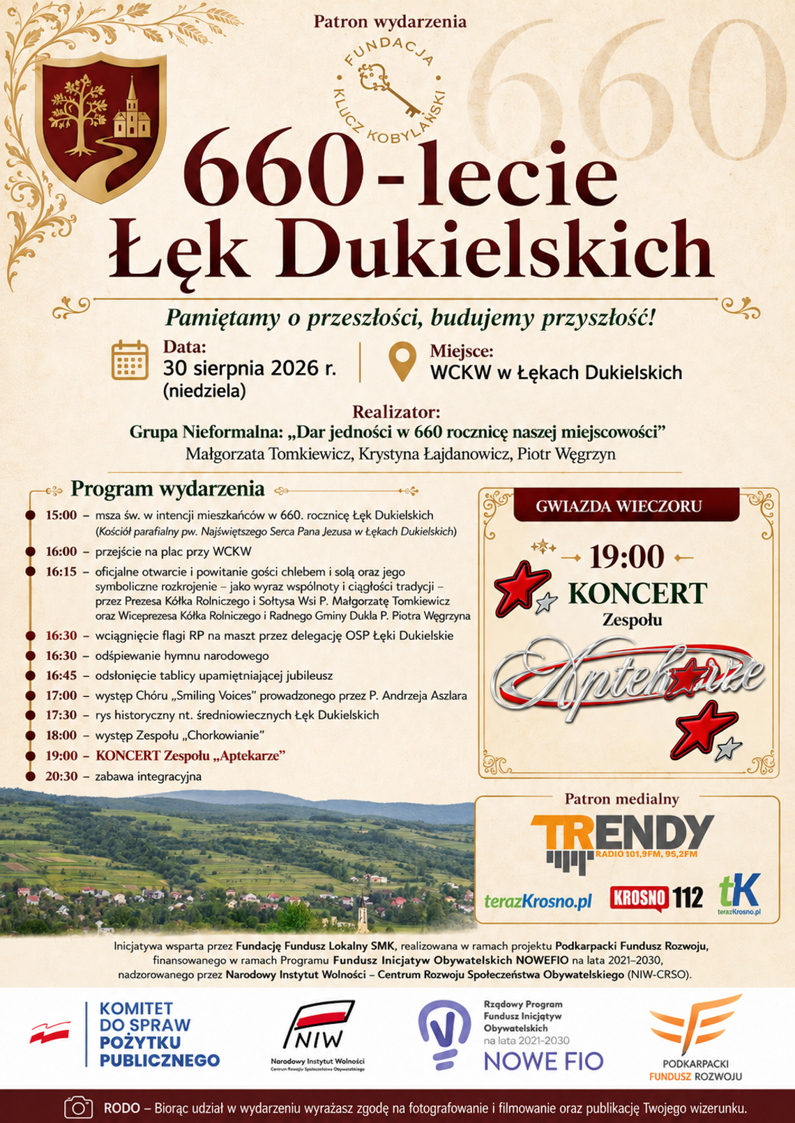 Obchody 660-lecia Łęk Dukielskich Obchody 660-lecia Łęk Dukielskich