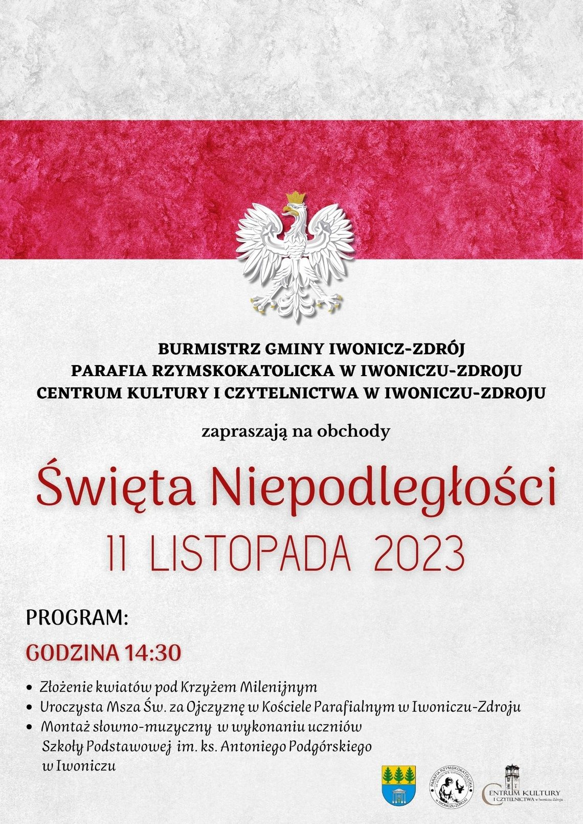 Obchody Święta Niepodległości w Iwoniczu-Zdroju