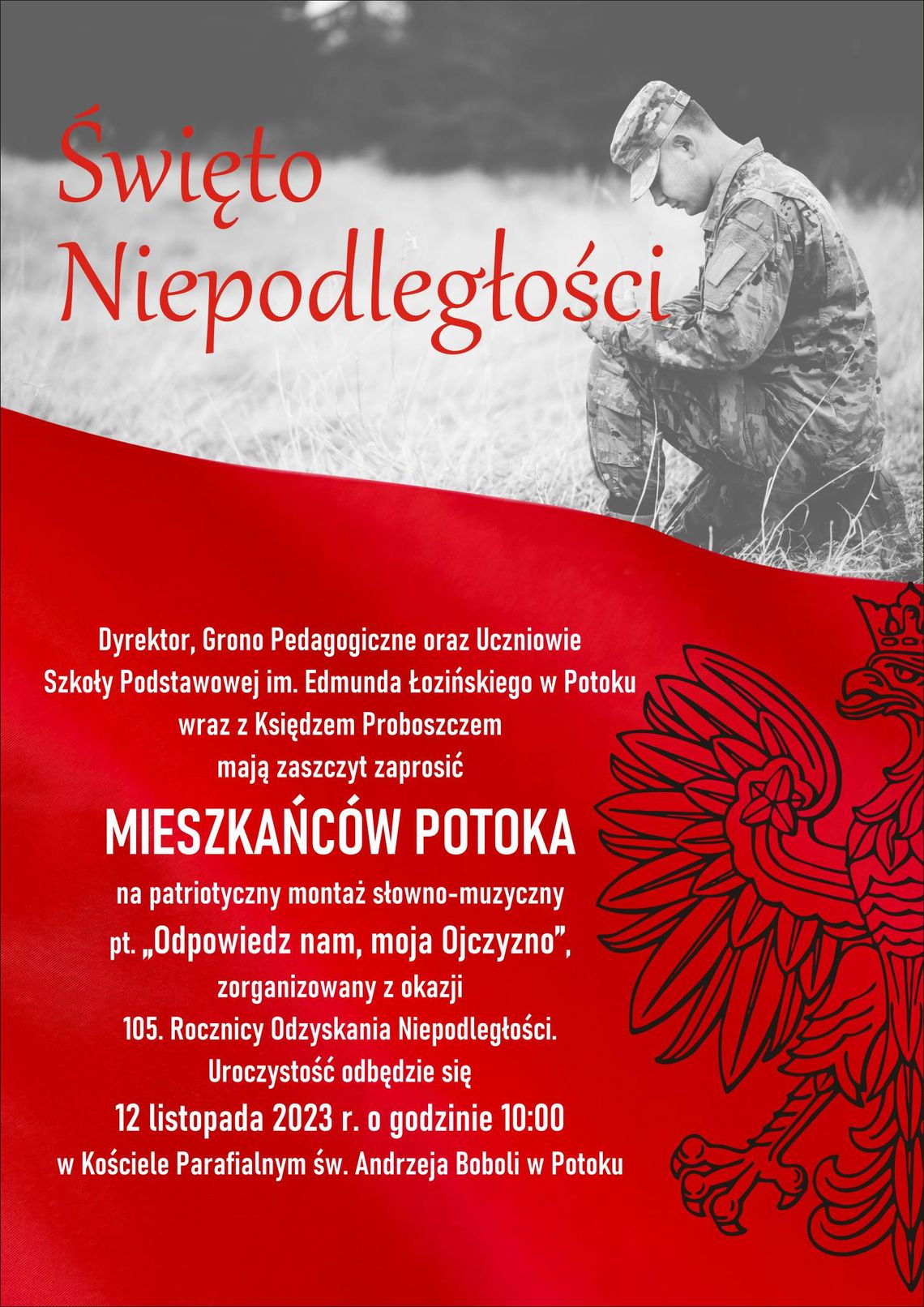 Obchody Święta Niepodległości w Potoku Obchody Święta Niepodległości w Potoku