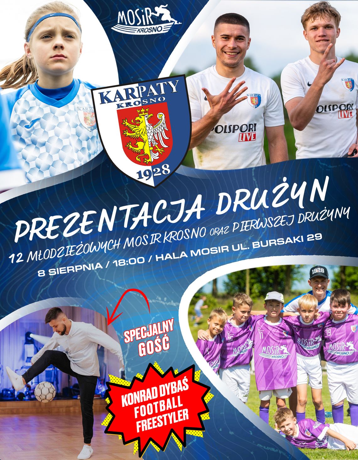 „Od Skrzata do Seniora” – wielka prezentacja drużyn Karpat Krosno już 8 sierpnia!