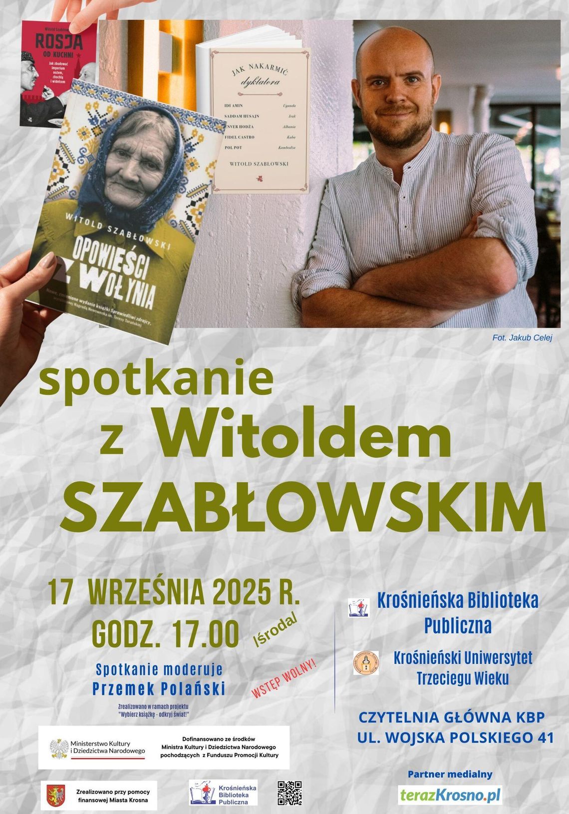 Opowieści nie tylko z Wołynia… – zapraszamy na spotkanie z Witoldem Szabłowskim