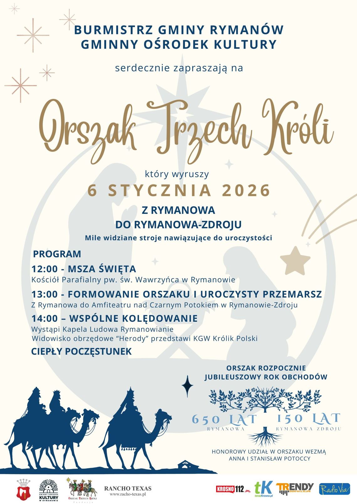 Plakat Orszaku Trzech Króli