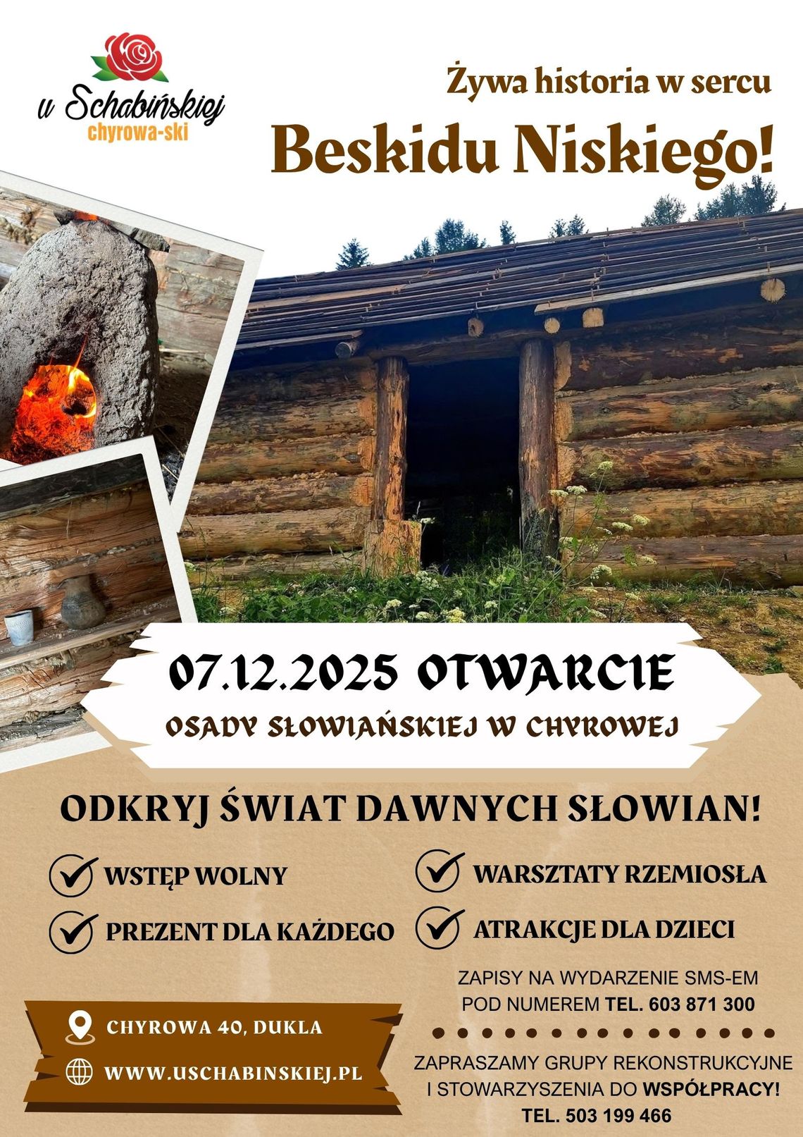Otwarcie Słowiańskiej Osady w Chyrowej