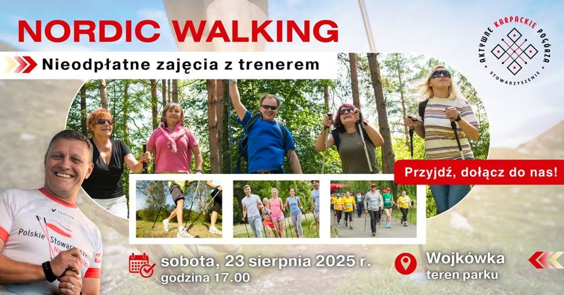 Otwarte zajęcia Nordic Walking z Trenerem PSNW