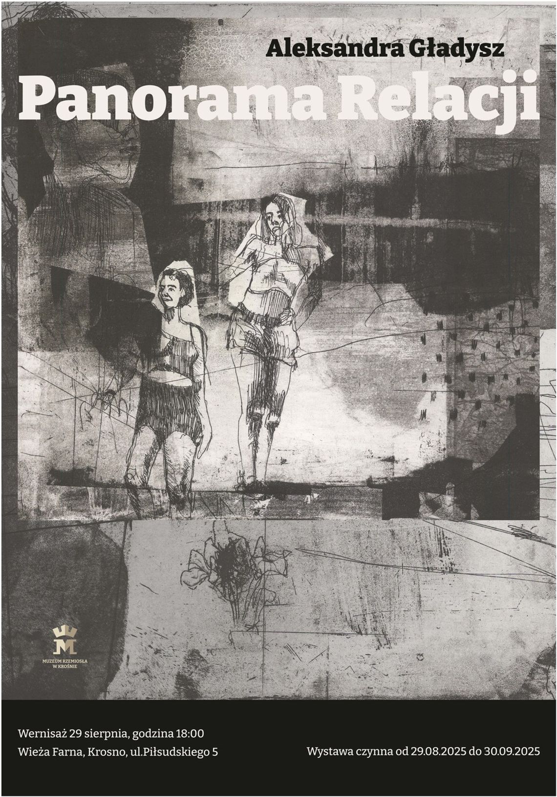 "Panorama relacji" – Wystawa grafik Aleksandry Gładysz w Wieży Farnej "Panorama relacji" – Wystawa grafik Aleksandry Gładysz w Wieży Farnej
