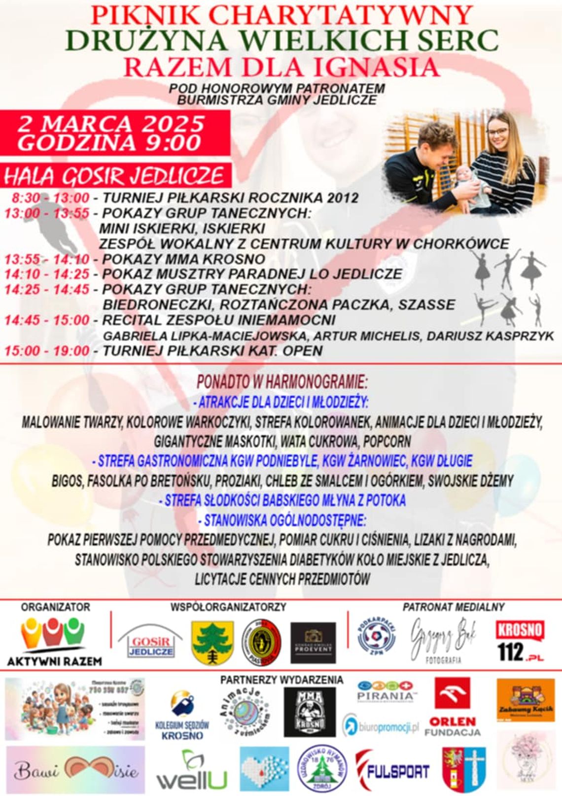 Piknik Charytatywny Drużyna Wielkich Serc "Razem dla Ignasia" Piknik Charytatywny Drużyna Wielkich Serc "Razem dla Ignasia"