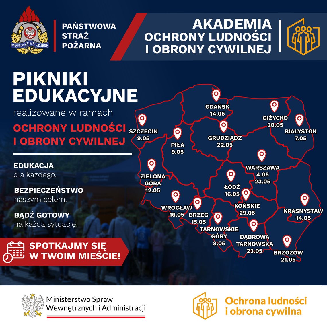 Piknik Edukacyjny Akademii Ochrony Ludności i Obrony Cywilnej