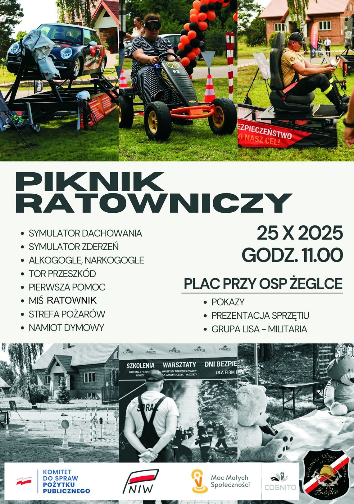 Piknik Ratowniczy w Żeglcach Piknik Ratowniczy w Żeglcach