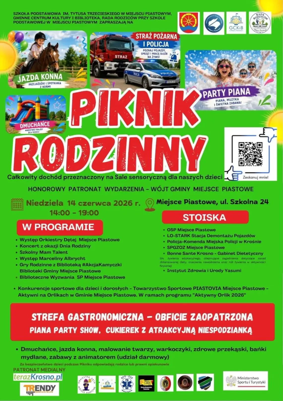 Piknik Rodzinny. Rodzinne popołudnie pełne atrakcji Piknik Rodzinny. Rodzinne popołudnie pełne atrakcji