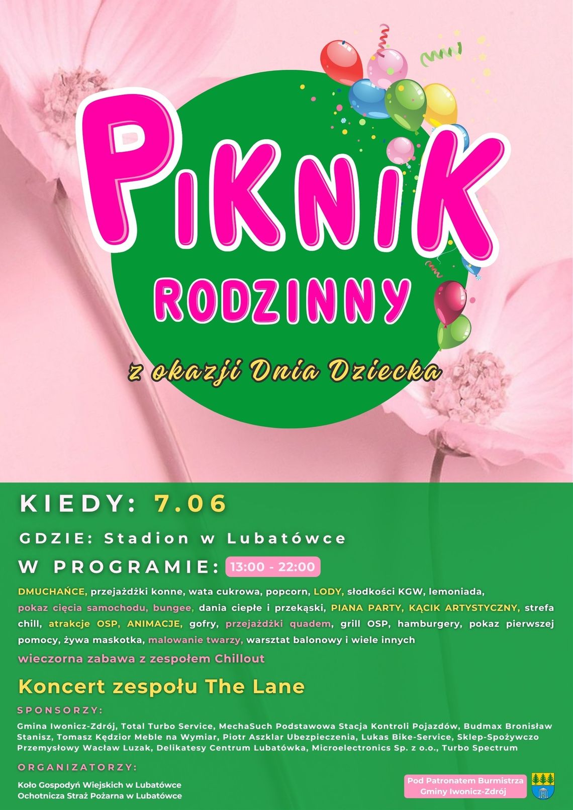 Piknik Rodzinny z okazji Dnia Dziecka Piknik Rodzinny z okazji Dnia Dziecka