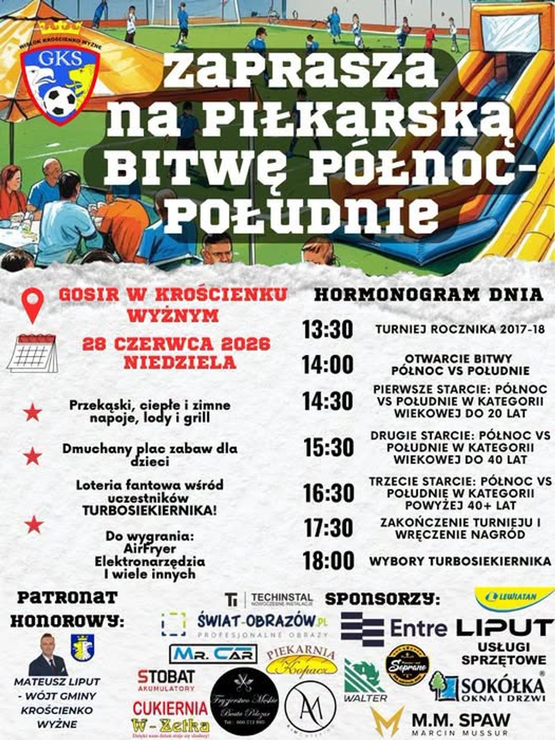 Piłkarska Bitwa Północ-Południe w Krościenku Wyżnym