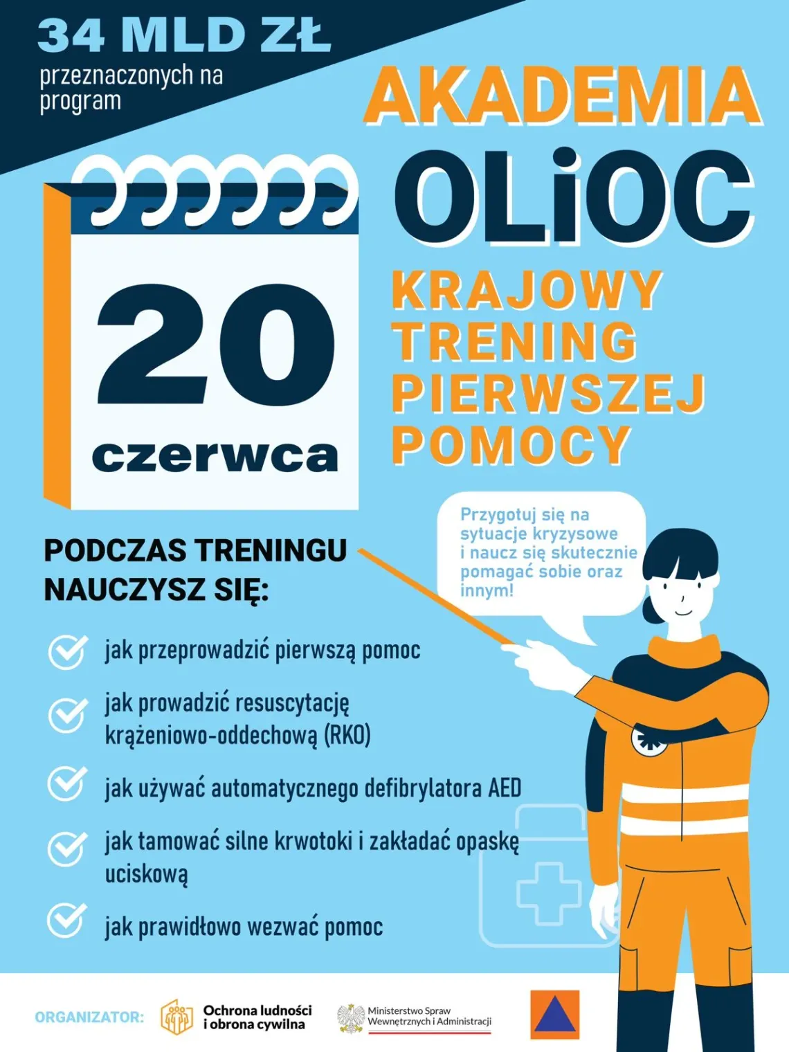 Podkarpackie ćwiczy pierwszą pomoc. Krajowy Trening w wielu miejscowościach regionu