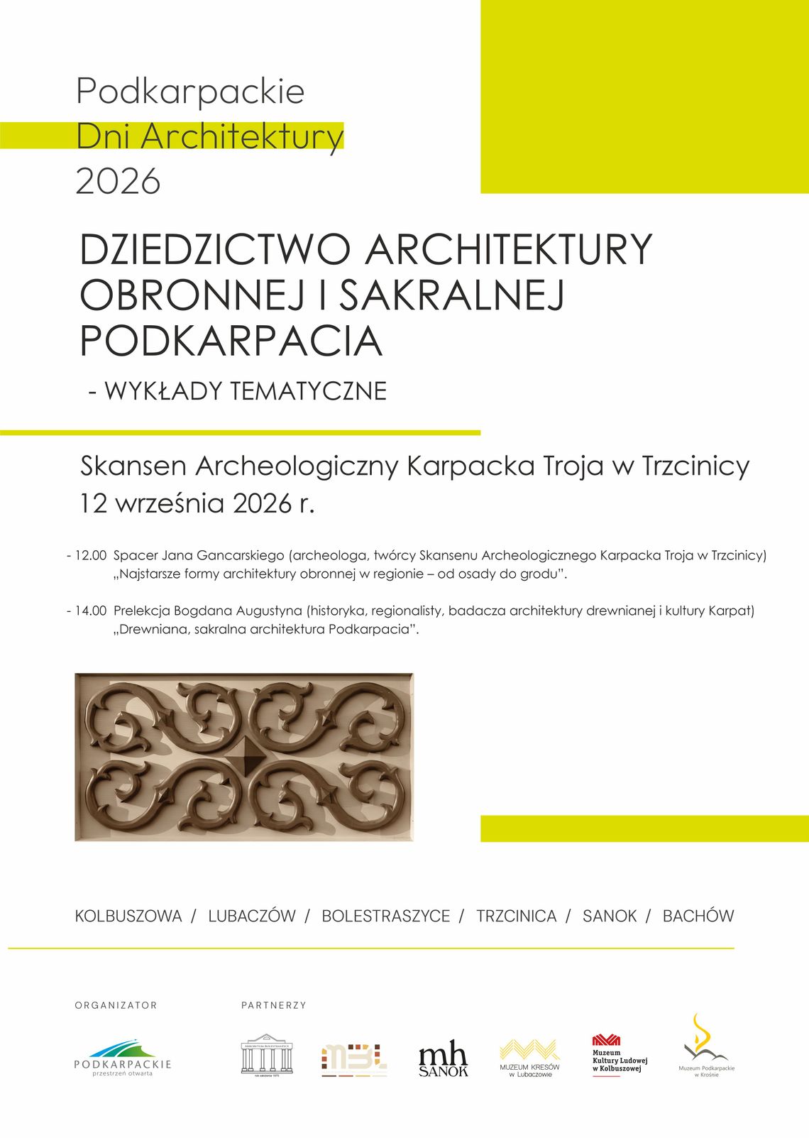Podkarpackie Dni Architektury w Karpackiej Troi Podkarpackie Dni Architektury w Karpackiej Troi