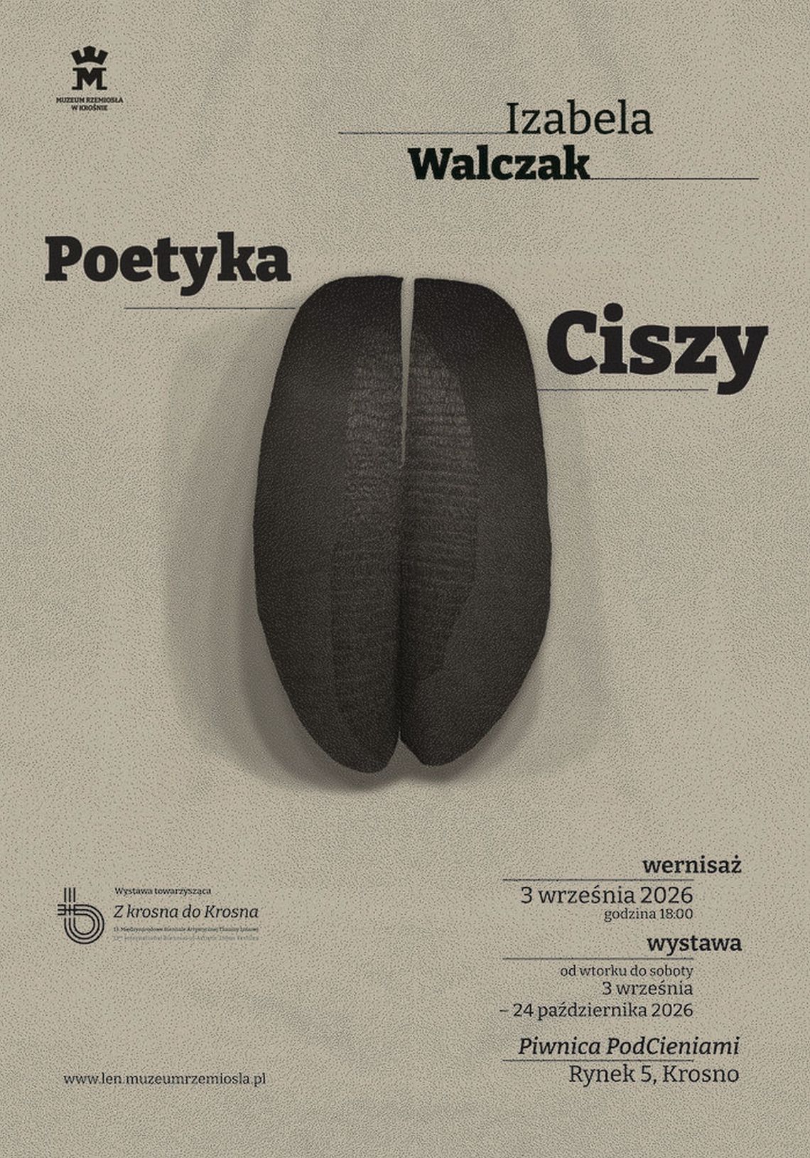 „Poetyka Ciszy” Izabeli Walczak – wystawa towarzysząca 13. Międzynarodowemu Biennale Artystycznej Tkaniny Lnianej