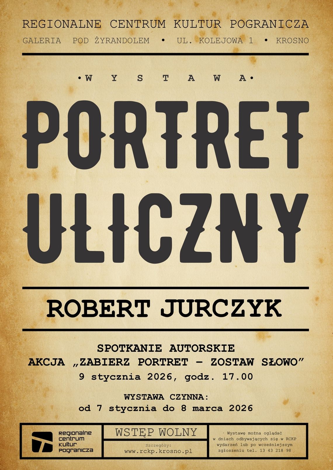 „Portret uliczny” – ludzie Krosna w obiektywie Roberta Jurczyka