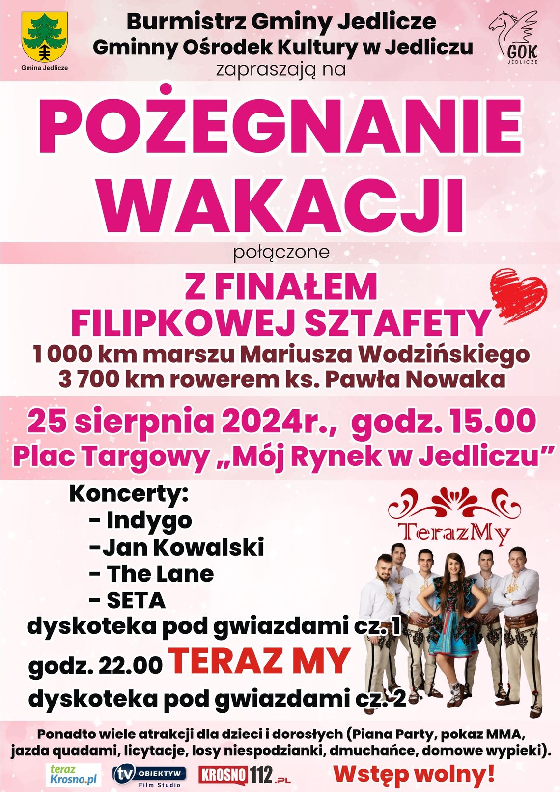 Pożegnanie wakacji w Jedliczu Pożegnanie wakacji w Jedliczu