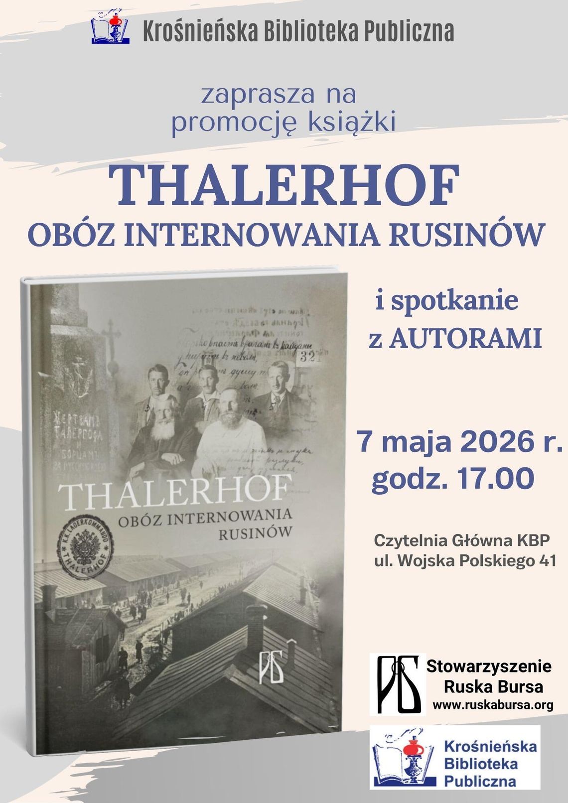 Promocja książki „Thalerhof. Obóz internowania Rusinów”